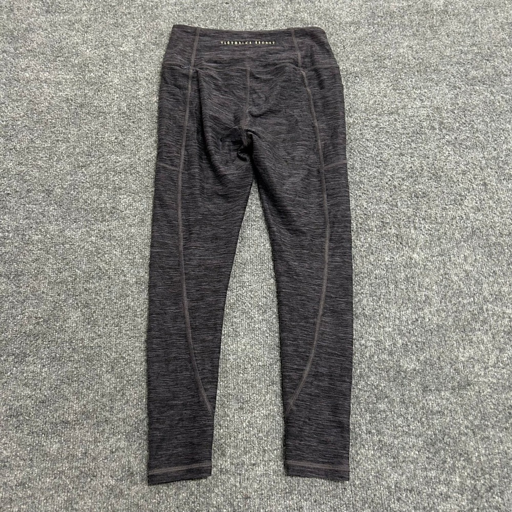 Victoria's Secret Leggings Womens Size 4 Grey Space Dye High Waist Side Pockets